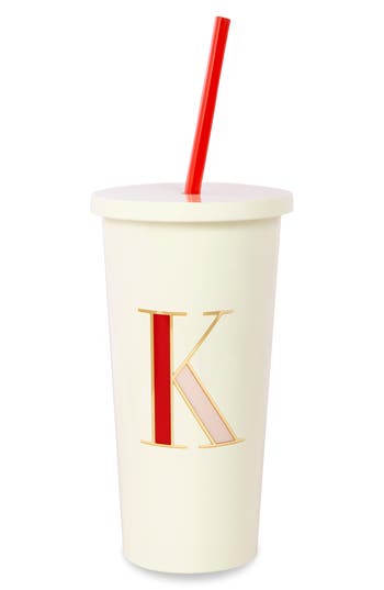 Kate Spade New York Initial Straw Tumbler