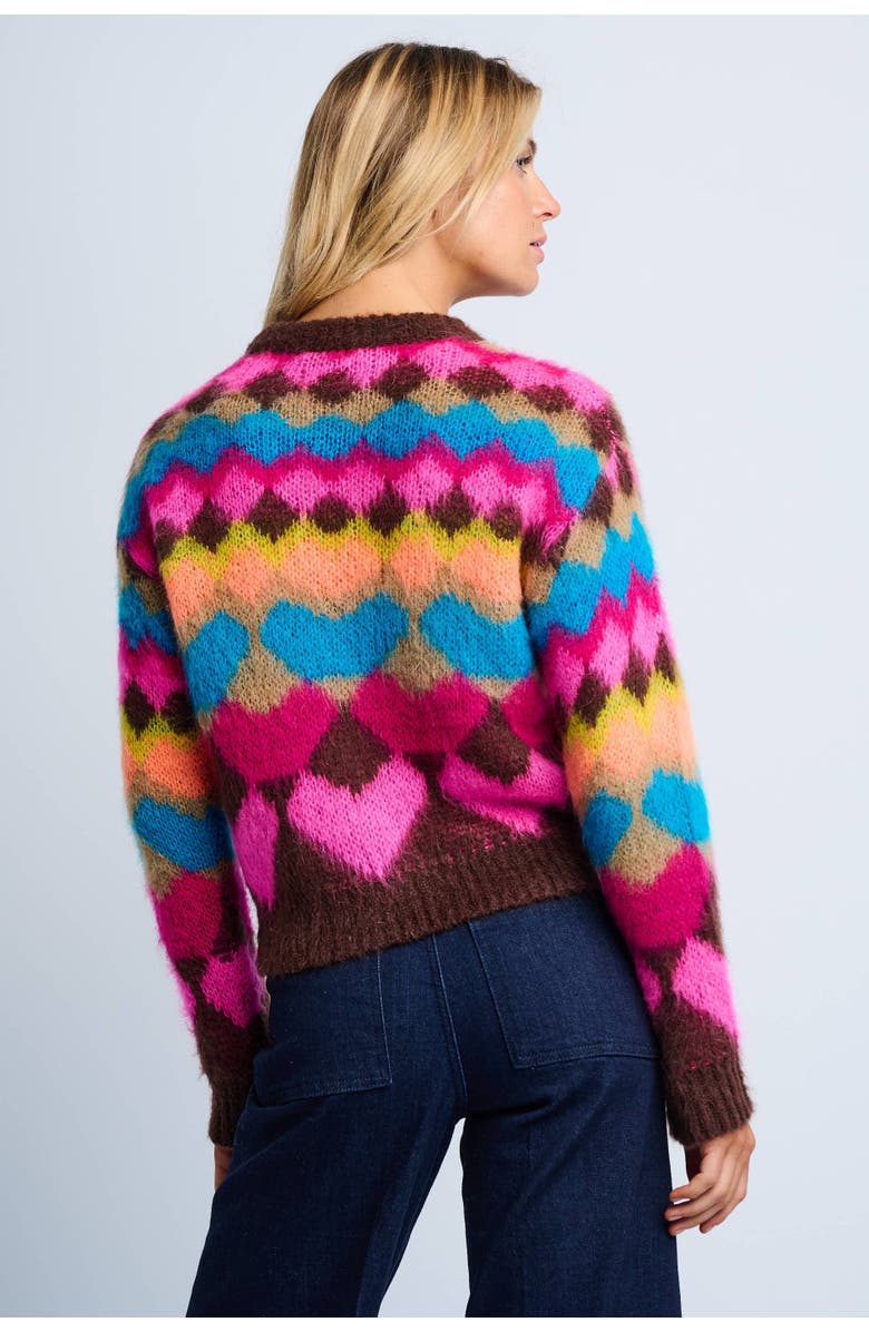 Lisa Todd Bellissima Italian Heart Sweater, Alternate, color, 