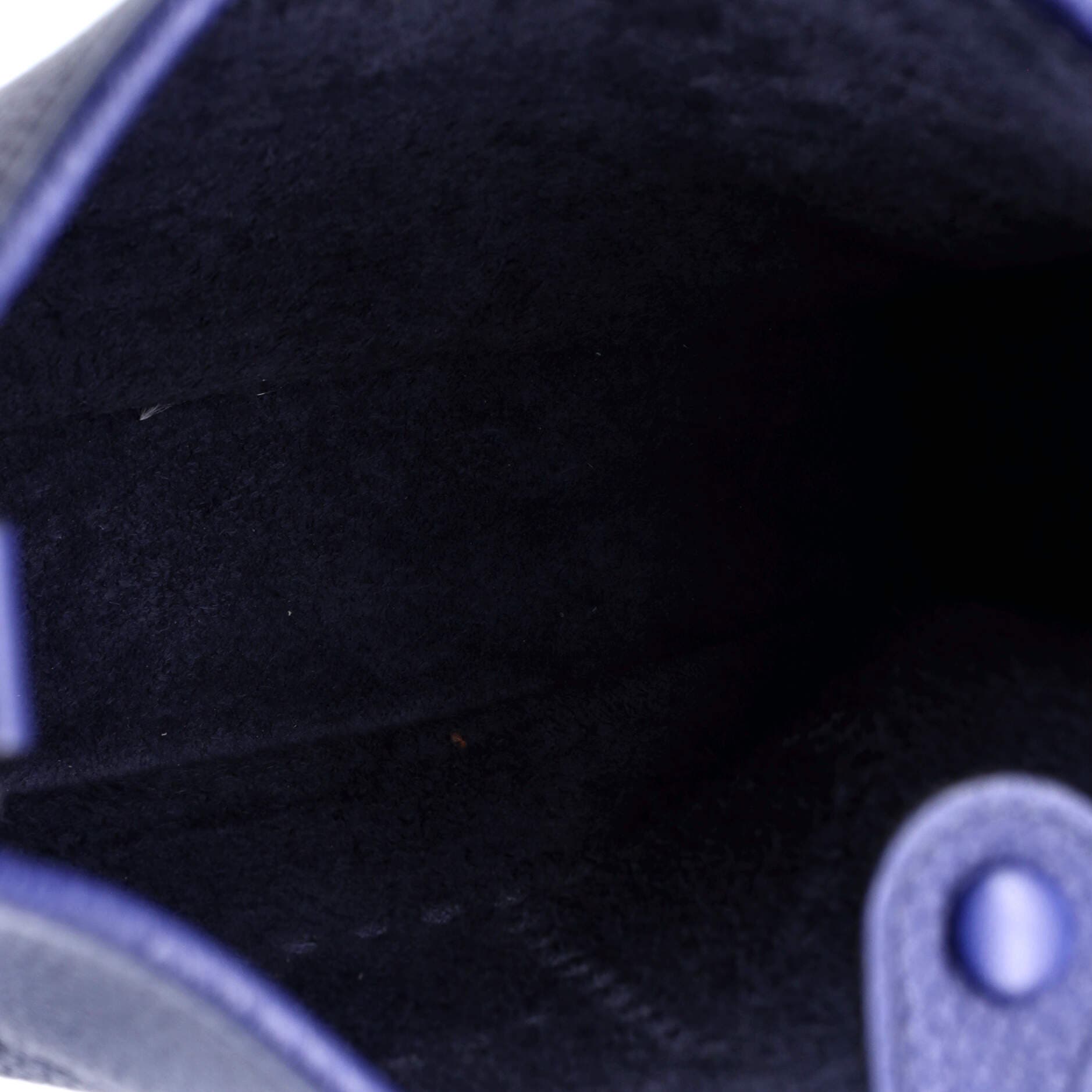 Pre-Owned Hermes Evelyne Bag Gen III Maurice TPM, Alternate, color, Bleu Encre