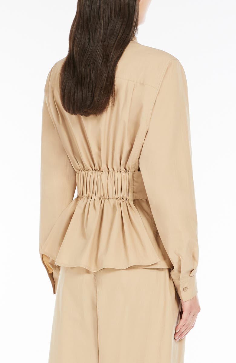 Weekend Max Mara Belted Cotton Jacket, Alternate, color, 