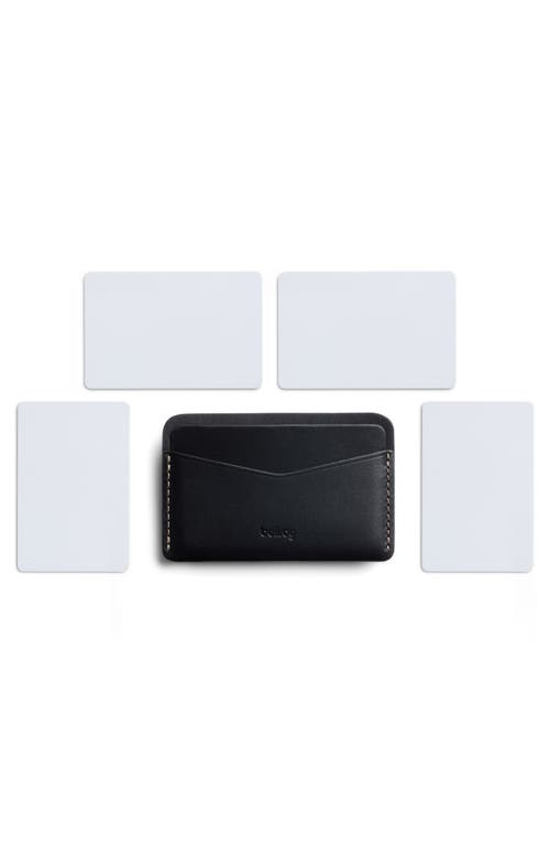 Bellroy Leather Rfid Card Case In Black