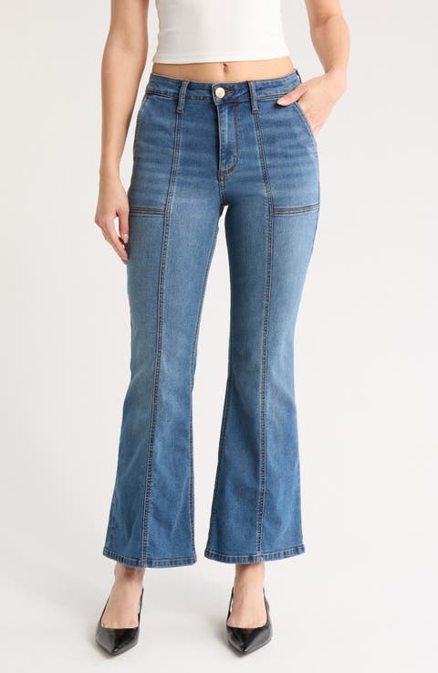 Jaclyn High Waist Flare Jeans (Belfast)