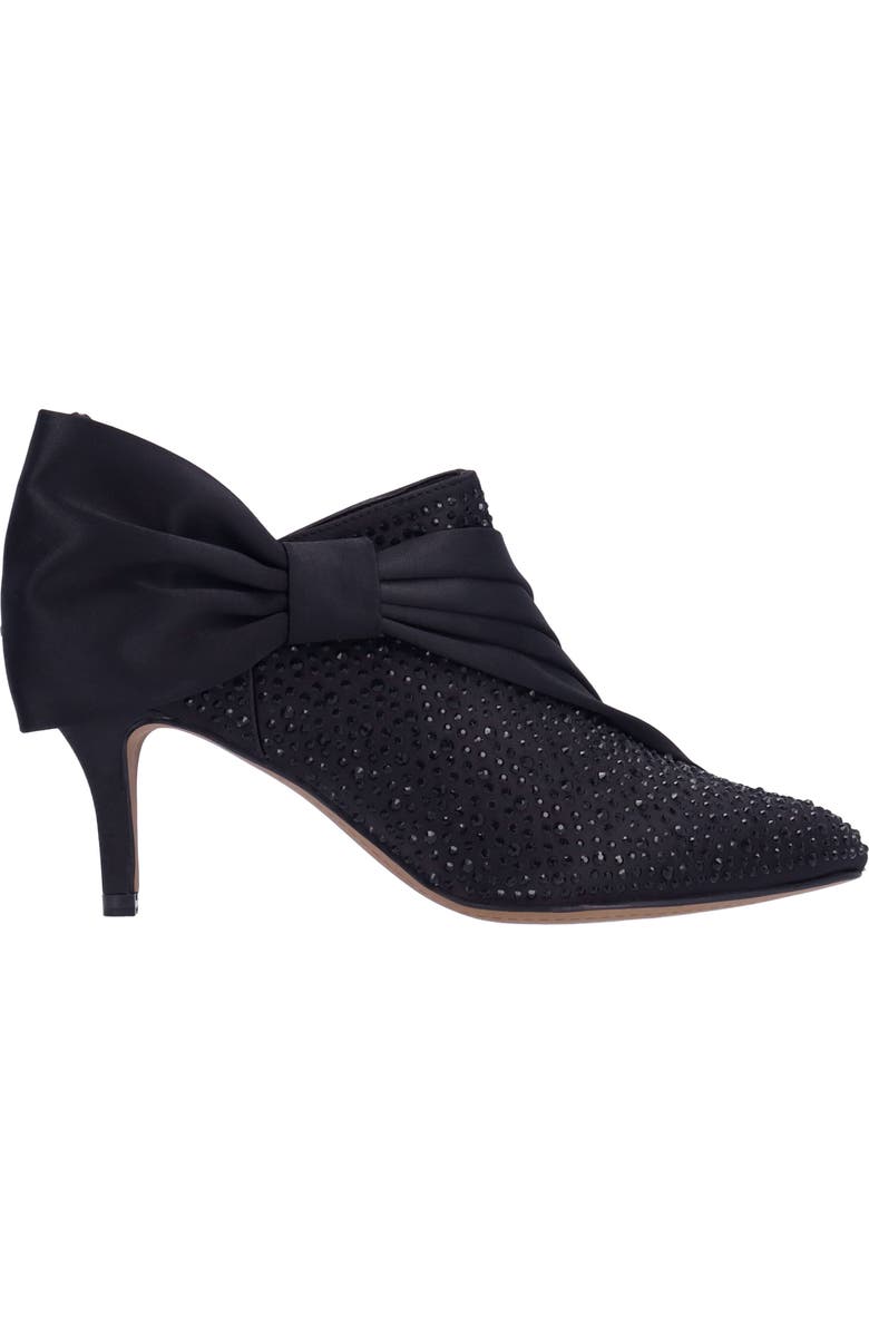 J. Reneé Elettra Pointed Toe Bootie, Alternate, color, Black