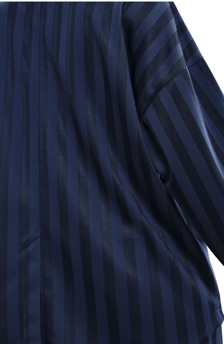 Nike Sportswear Stripe Shirt, Alternate, color, Midnight Navy/ Obsidian