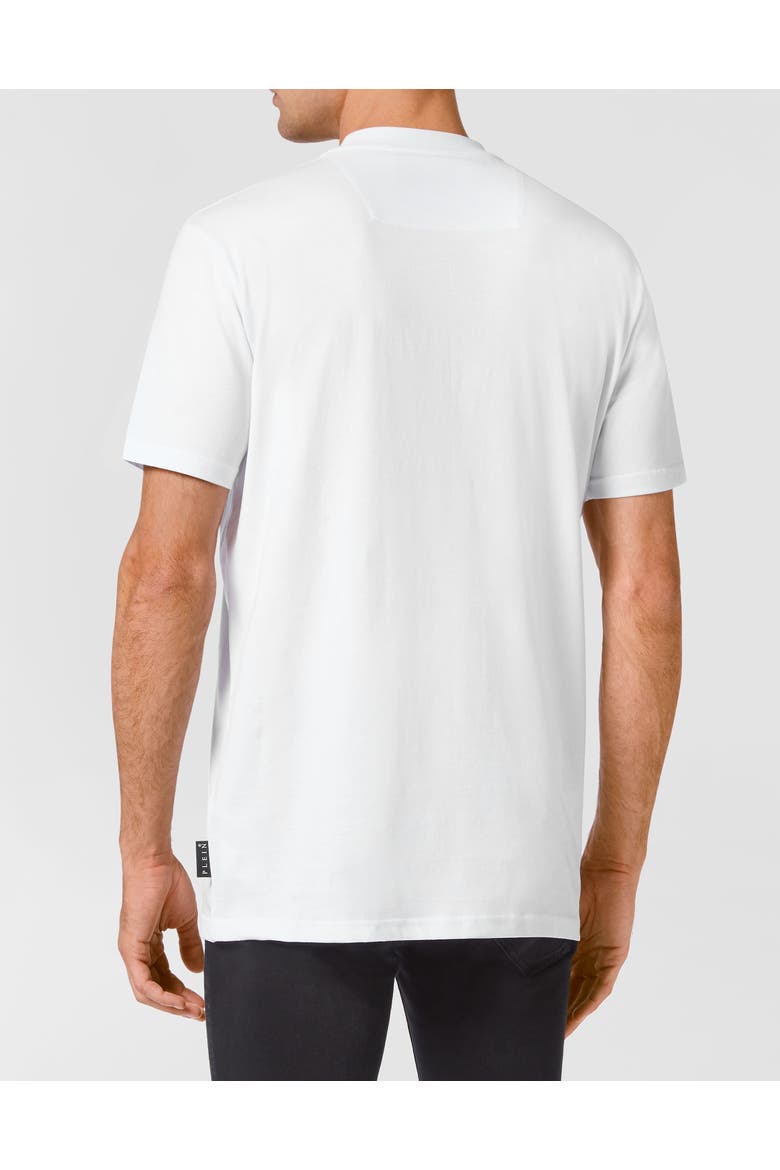 T-Shirt Round Neck Luxe Men, Alternate, color, white