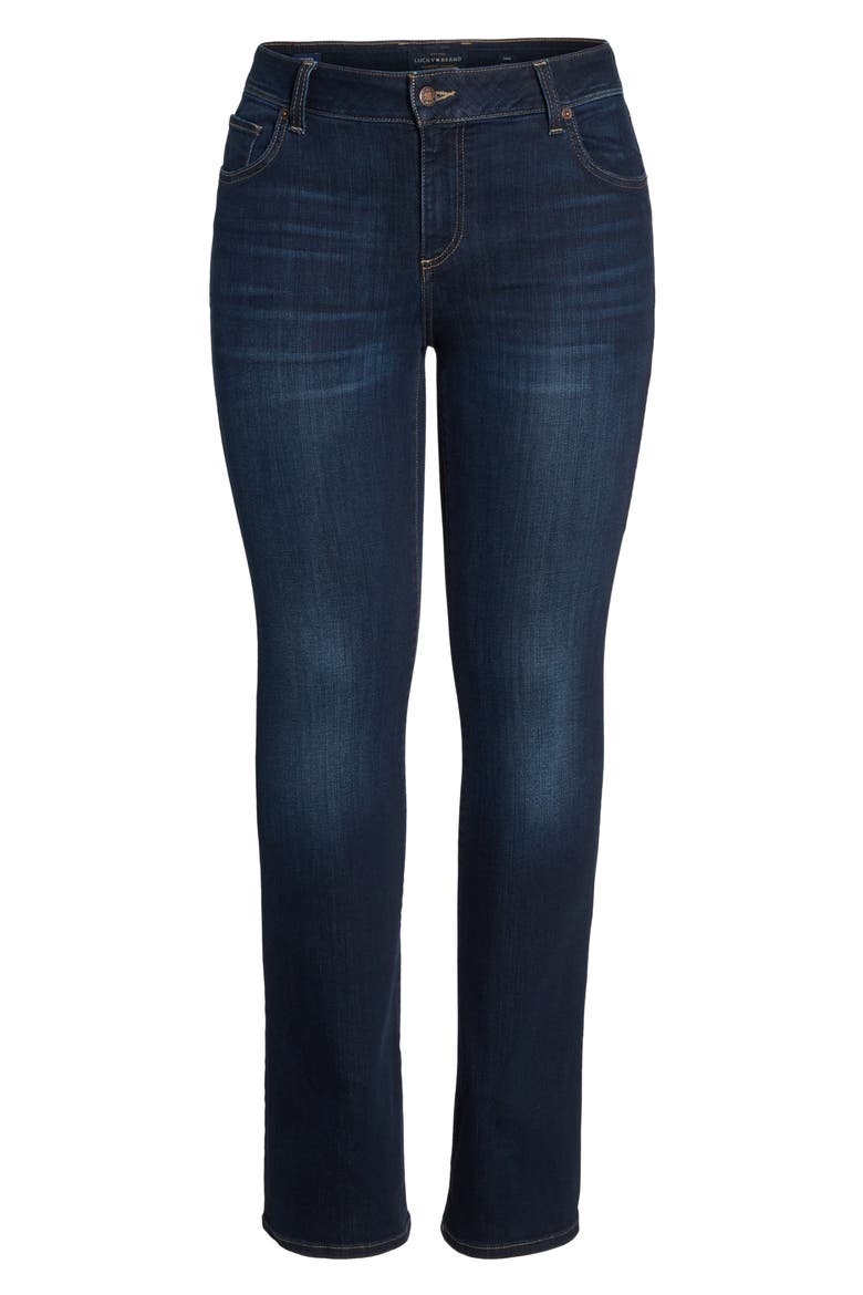 Ginger Bootcut Jeans, Alternate, color, TWILIGHT BLUE