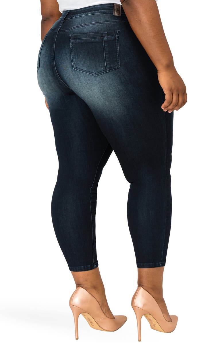 Poetic Justice Geneva Crop Skinny Jeans, Alternate, color, 