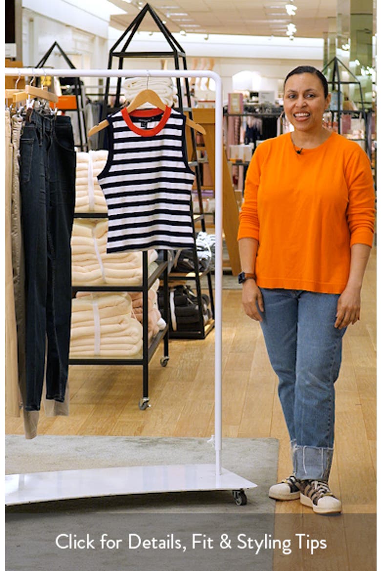 Esmae Stripe Rib Sleeveless Top video