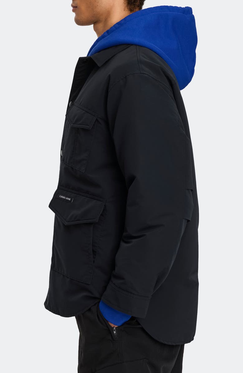 Canada Goose Legacy Cotton Blend Shirt Jacket, Alternate, color, Nocturne/ Terra