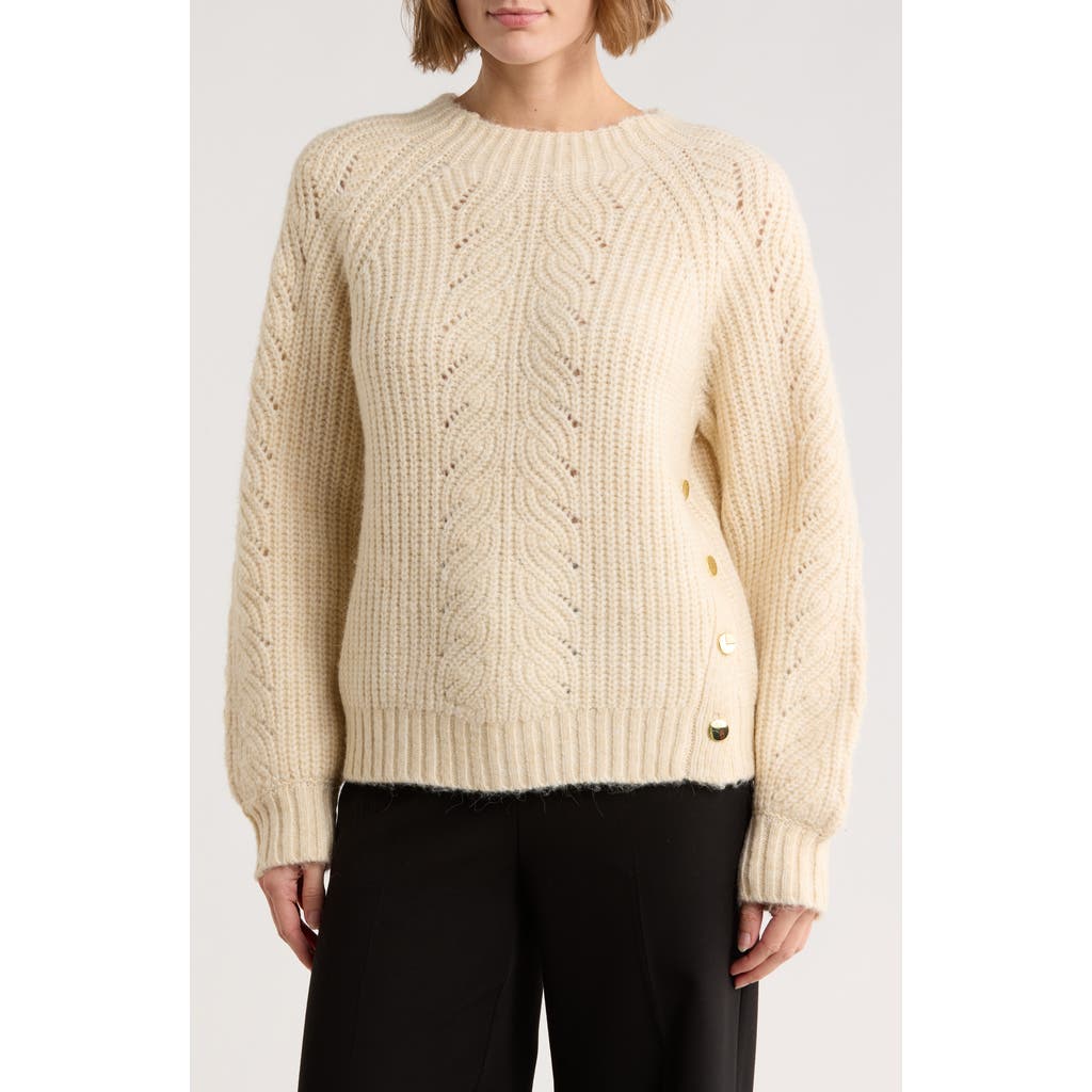 Love Token Gail Sweater In White
