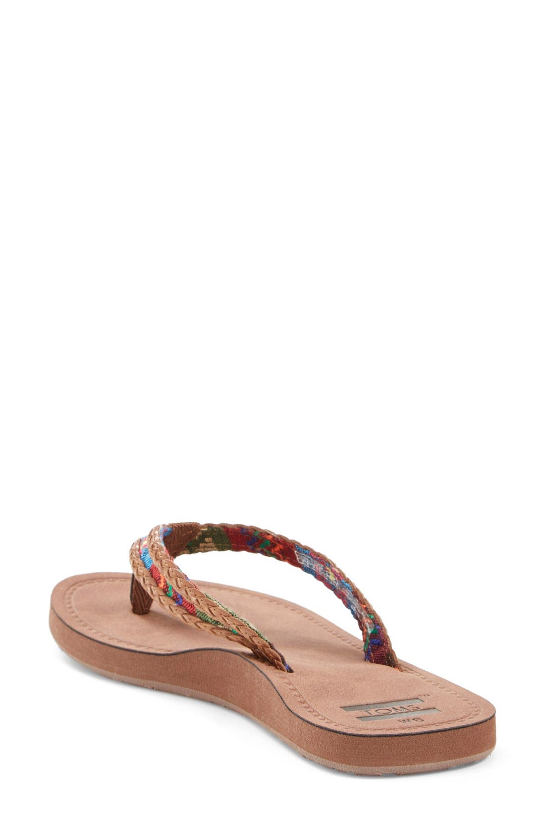 TOMS 'Solana' Flip Flop, Alternate, color, 