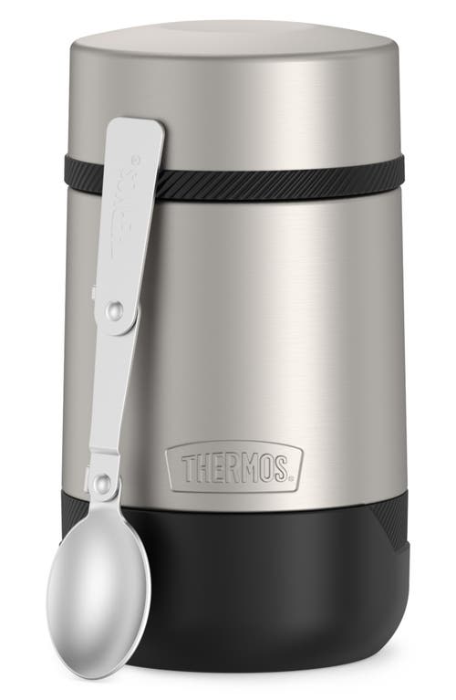 Thermos 18-ounce Vacuum Insulated Stainless Steel Food Jar In Metallic