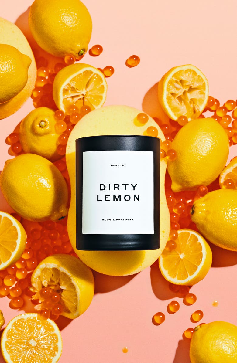 Heretic Dirty Lemon Candle, Alternate, color, 