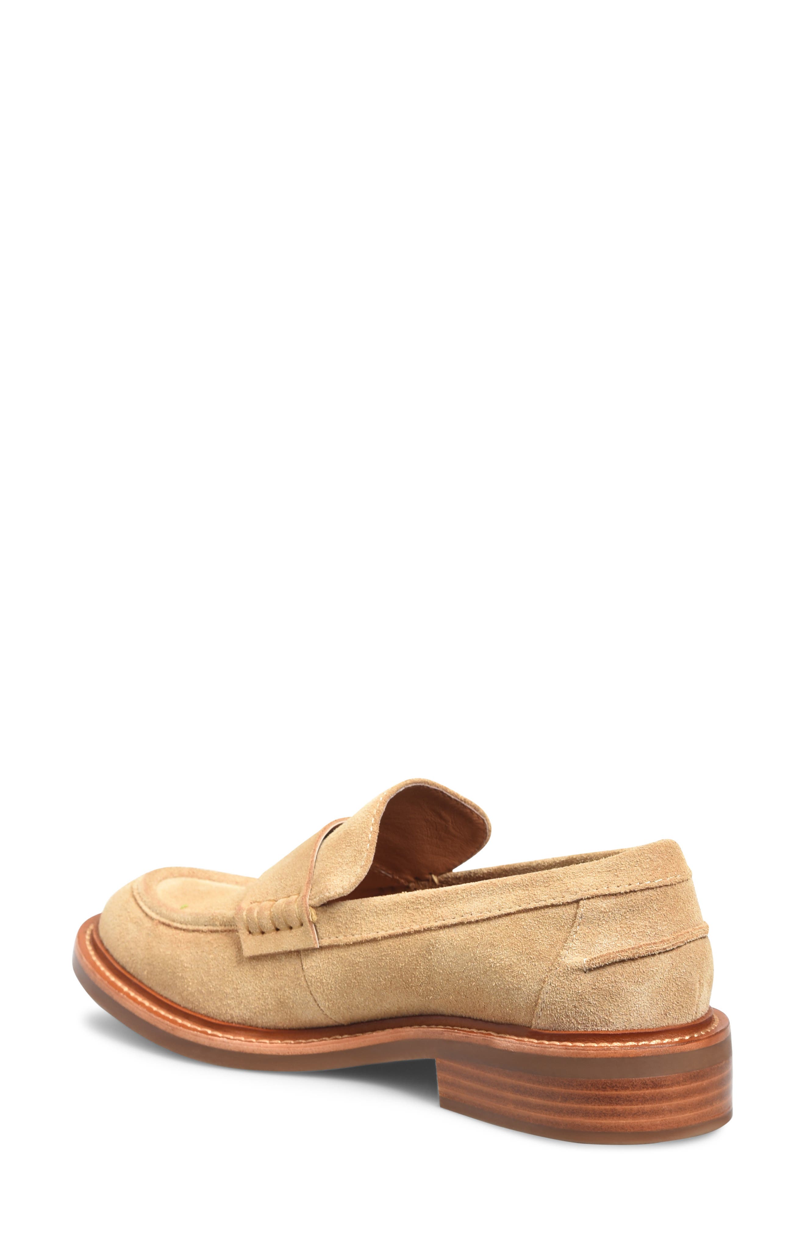 Söfft Meryl Water Resistant Loafer, Alternate, color, Sand
