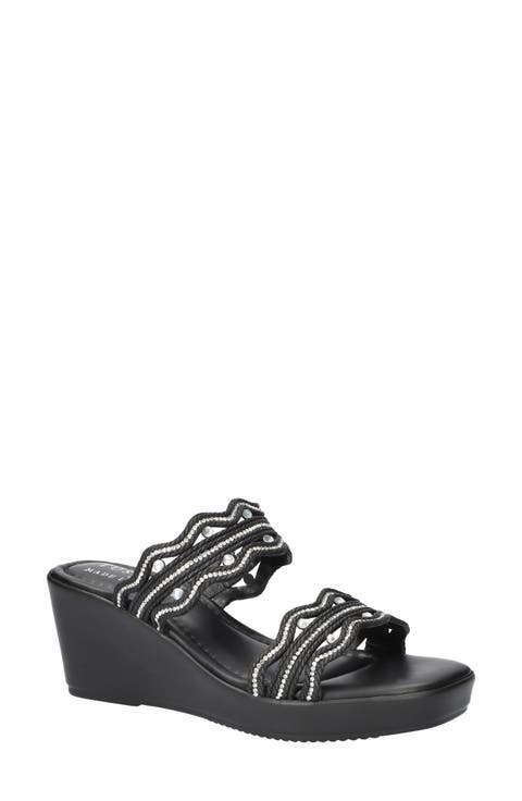 Selva Platform Wedge Slide Sandal (Women)