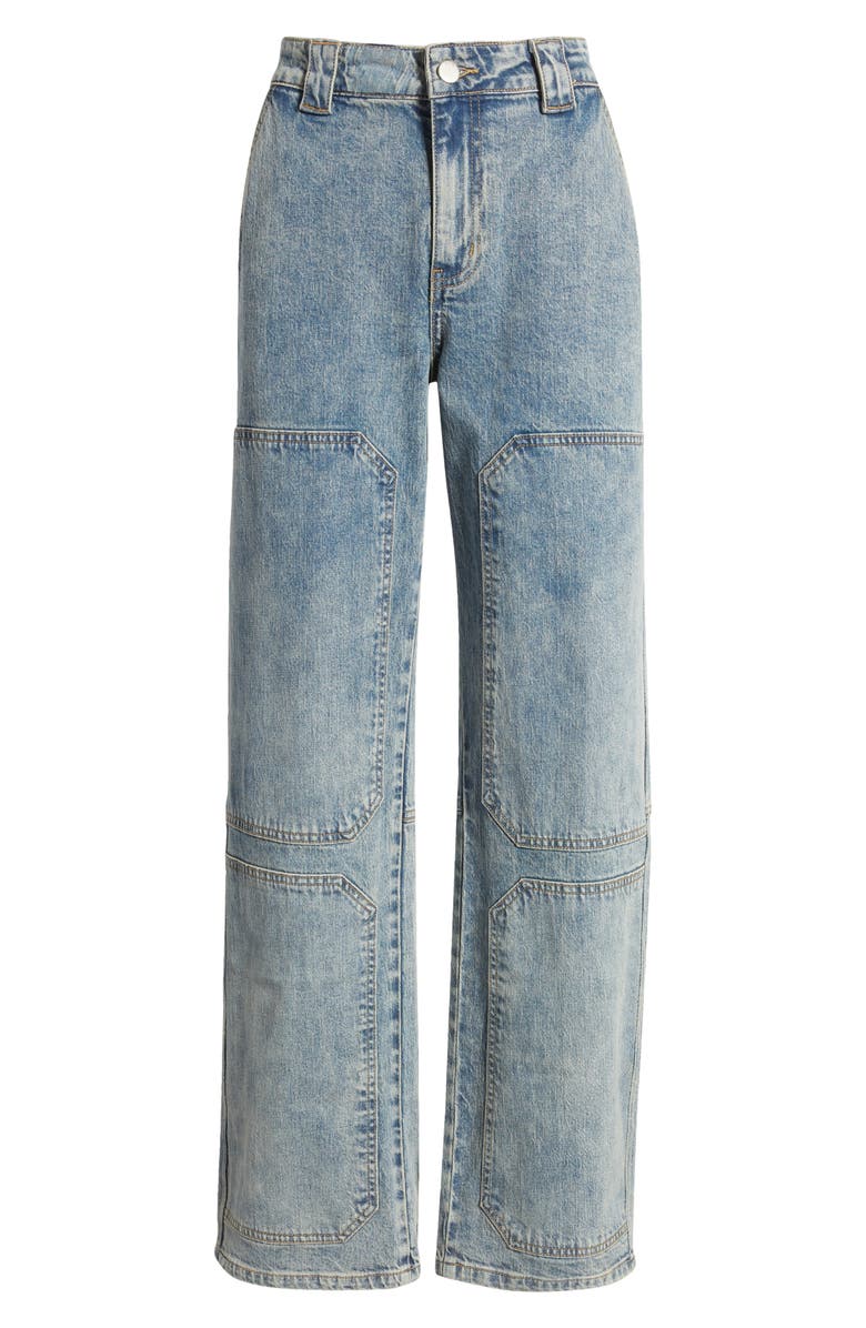 PTCL Slouchy Workwear Straight Leg Jeans, Alternate, color, 
