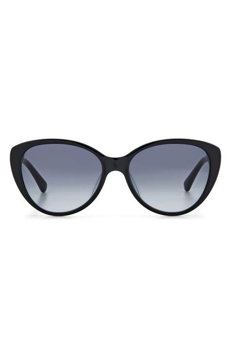 visalia 55mm gradient cat eye sunglasses