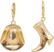 Petit Moments Faye Mismatched Western Drop Earrings