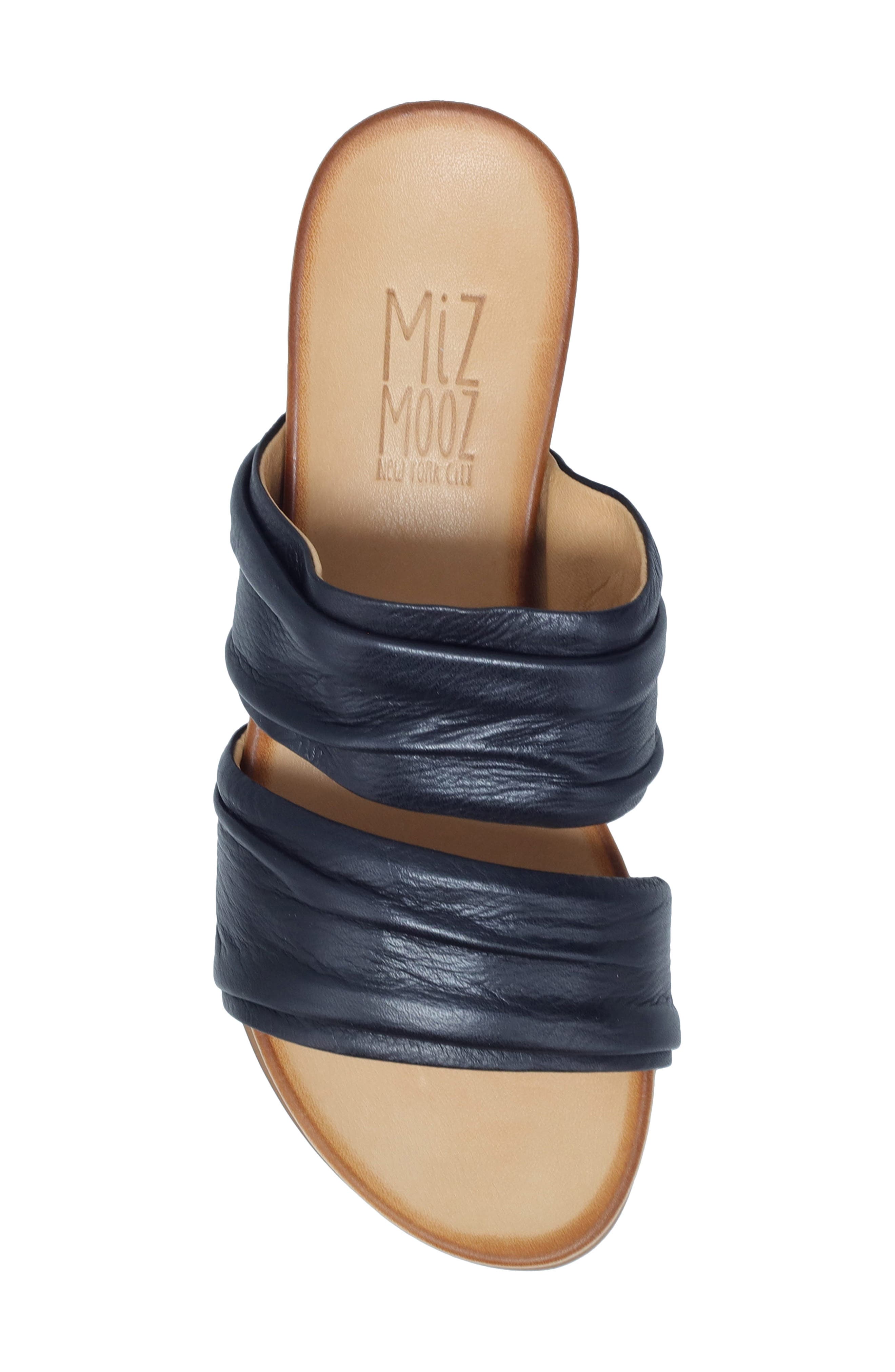 Miz Mooz Terrie Slide Sandal, Alternate, color, Black