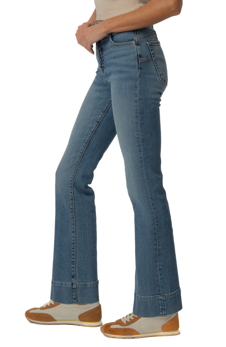 KUT from the Kloth Stella High Waist Fab Ab Flare Jeans, Alternate, color, Smoothness
