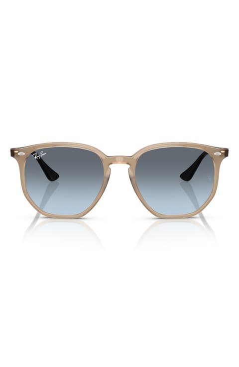 54mm Gradient Round Sunglasses