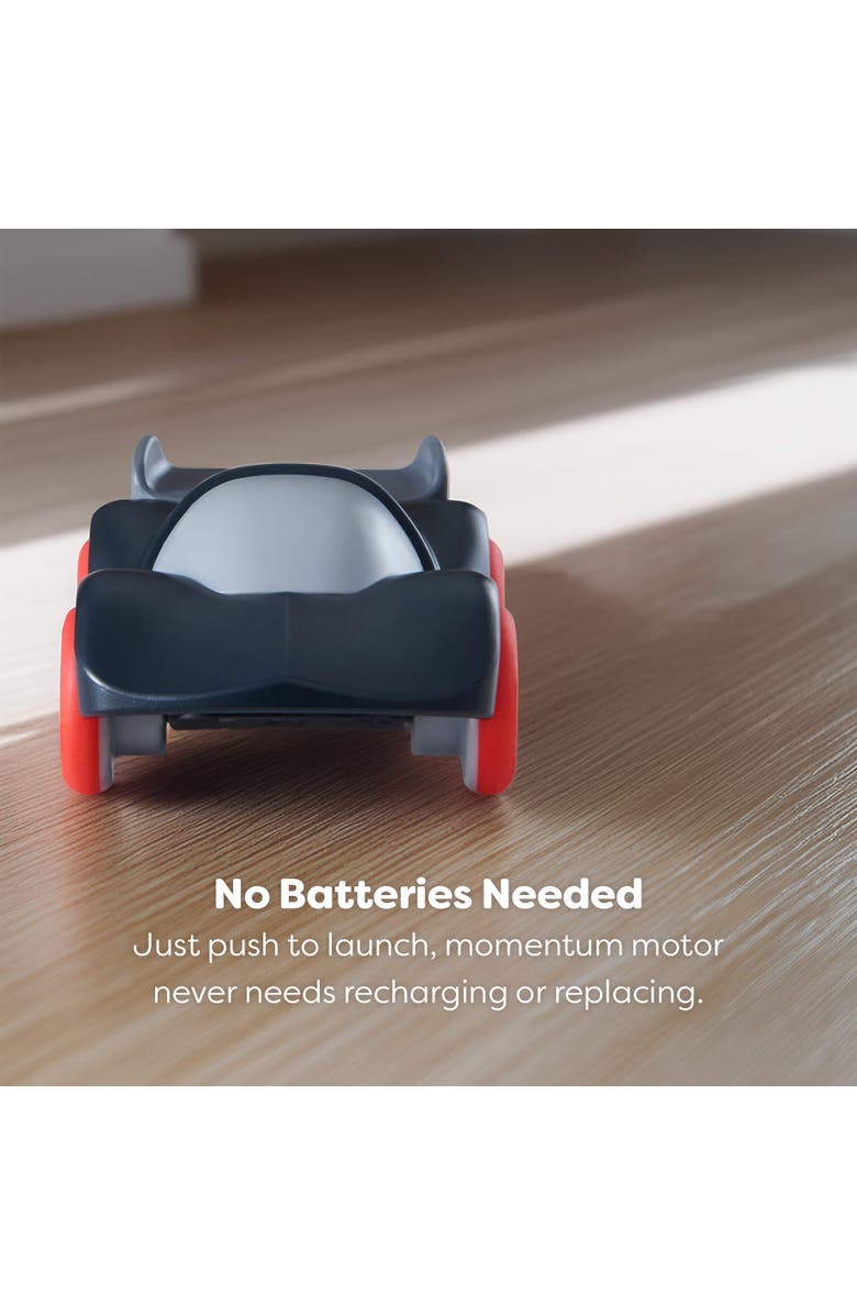 HABA Kullerbu Black Speedster Race Car with Momentum Motor, Alternate, color, Black Multi