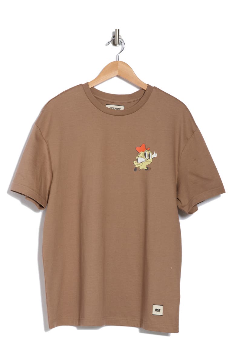 CAT WWR Retro Danny Legacy Cotton Boxy Graphic T-Shirt, Alternate, color, 