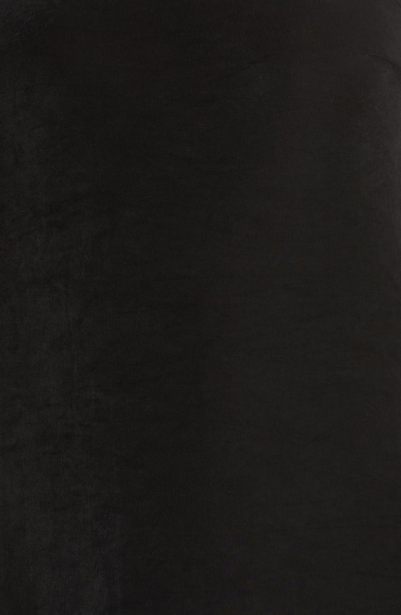 Vikki Vi Three-Quarter Sleeve Stretch Knit A-Line Dress, Alternate, color,