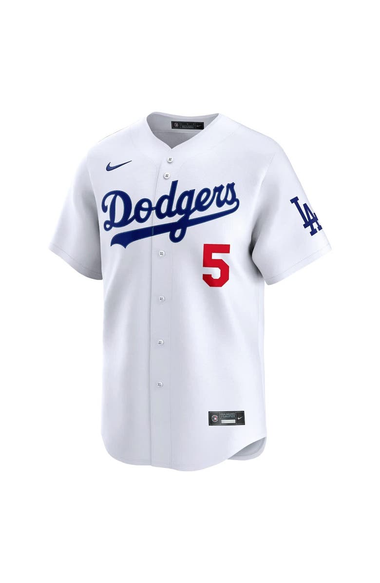 Nike Men's Nike Freddie Freeman White Los Angeles Dodgers Home Limited Player Jersey, Alternate, color, 