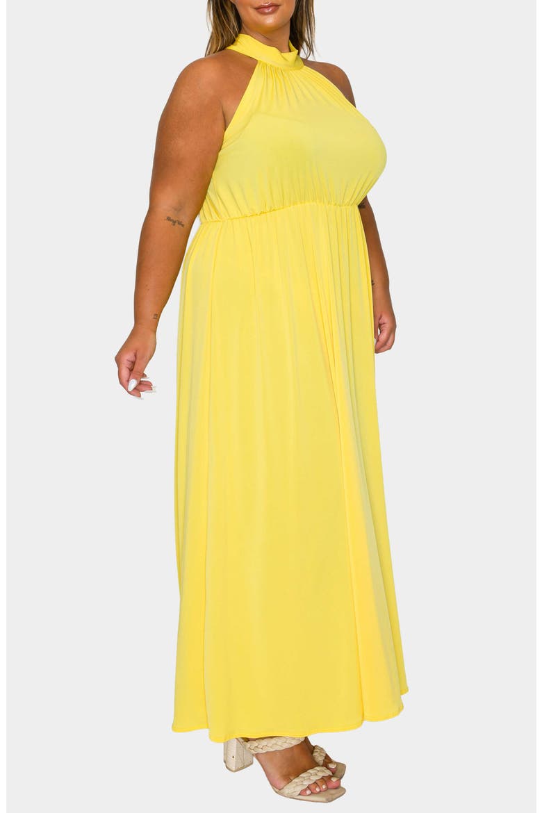 Cassia Maxi Dress, Alternate, color, YELLOW