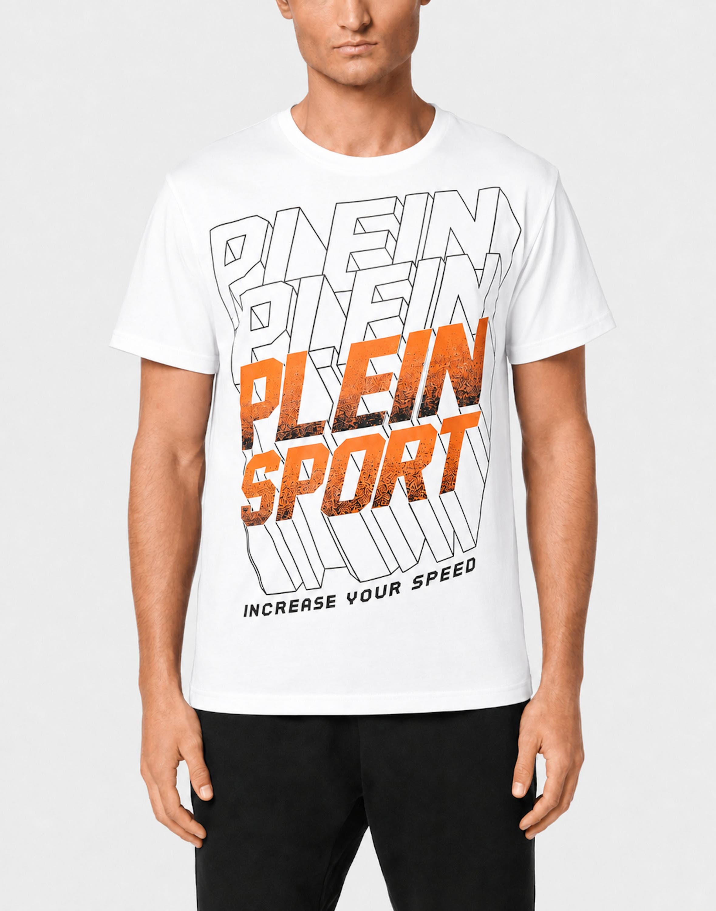 PLEIN SPORT Round Neck T-shirt Ps Fluo Men (Men) | Nordstrom