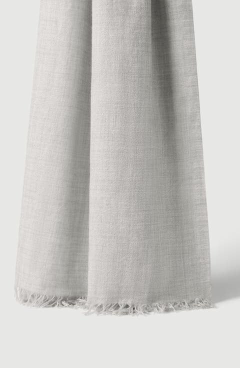 Cashmere and silk scarf