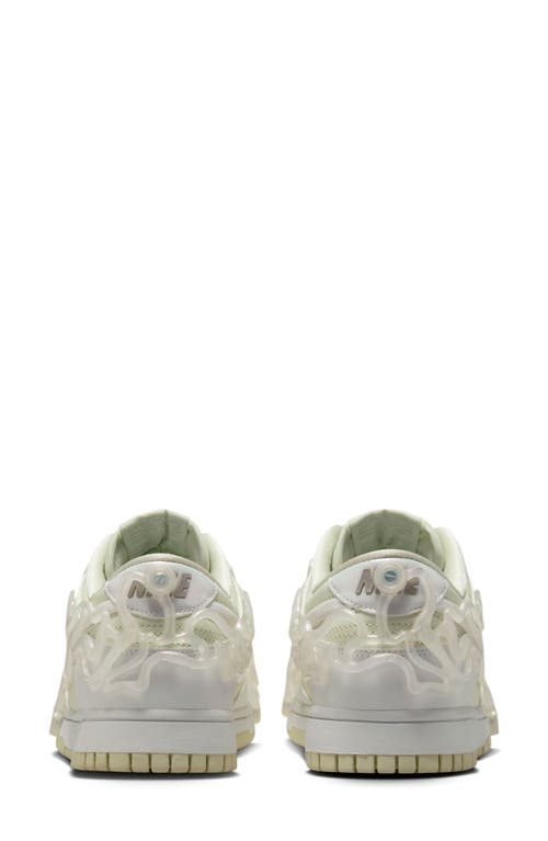 Nike Dunk Low Lx 'sea Glass' Basketball Sneaker In Sea Glass/summit White