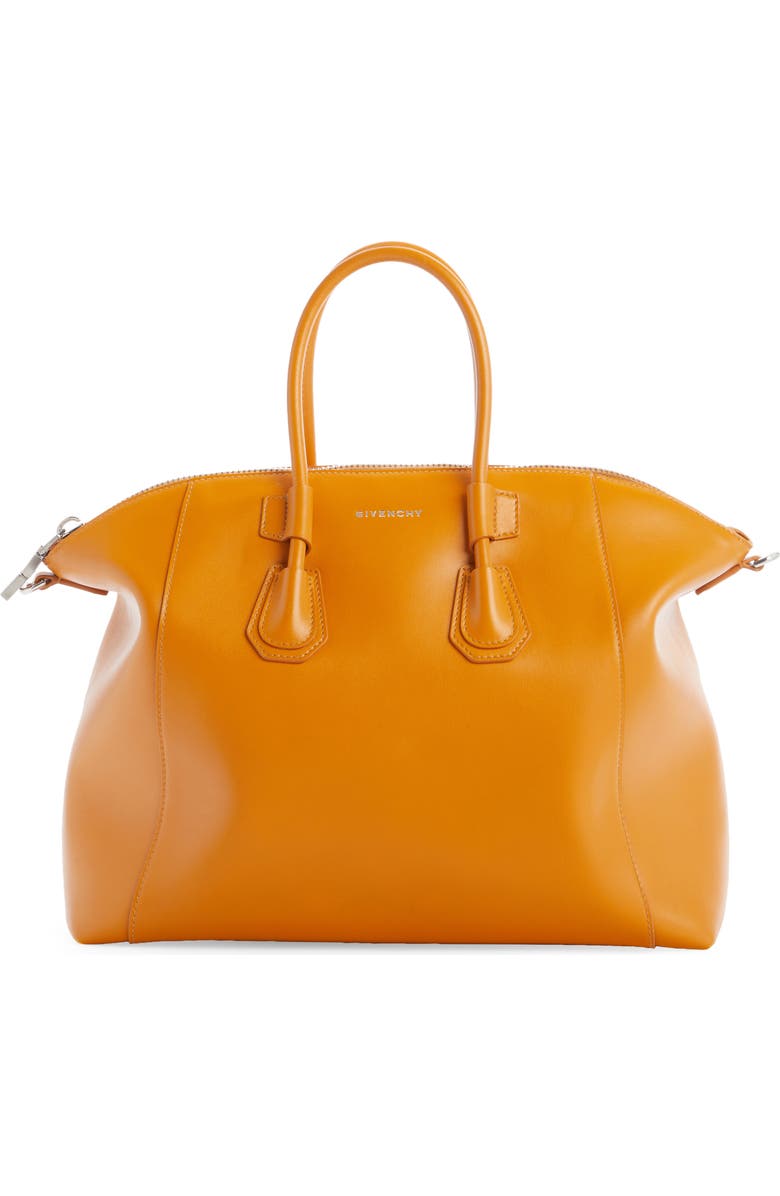 Givenchy Small Antigona Sport Leather Top Handle Bag, Main, color,