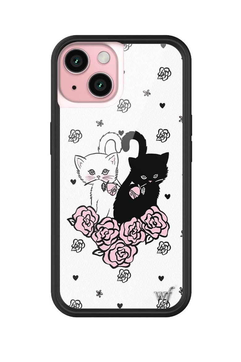 Kittens iPhone Case, Main, color, White