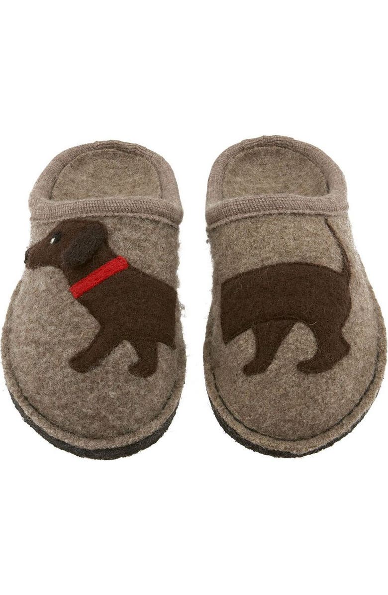 Haflinger 'Doggy' Slipper, Alternate, color,