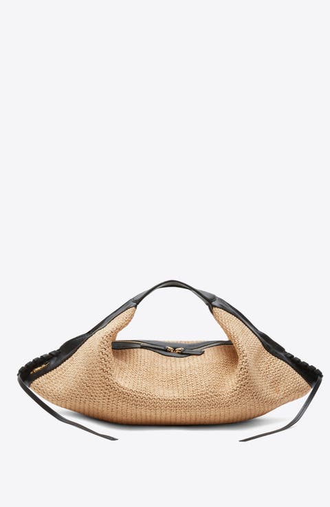 Raffia Luna Handbag