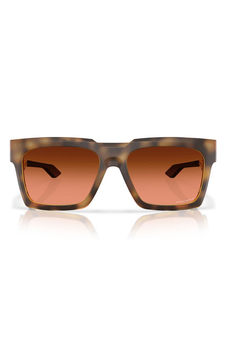 Oakley 59mm Prizm<sup>™</sup> Gradient Square Sunglasses, Alternate, color, Brown Tort
