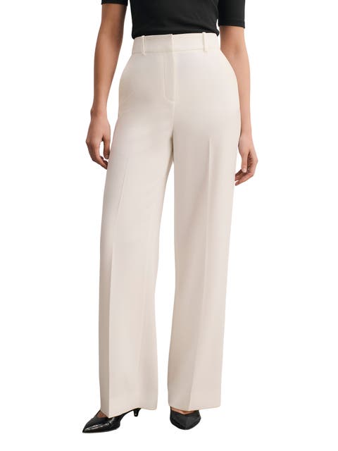 Adelaide Clever Crepe Wide Leg Trousers