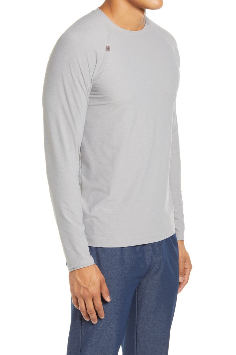 Reign Long Sleeve T-Shirt, Alternate, color, LIGHT GRAY HEATHER