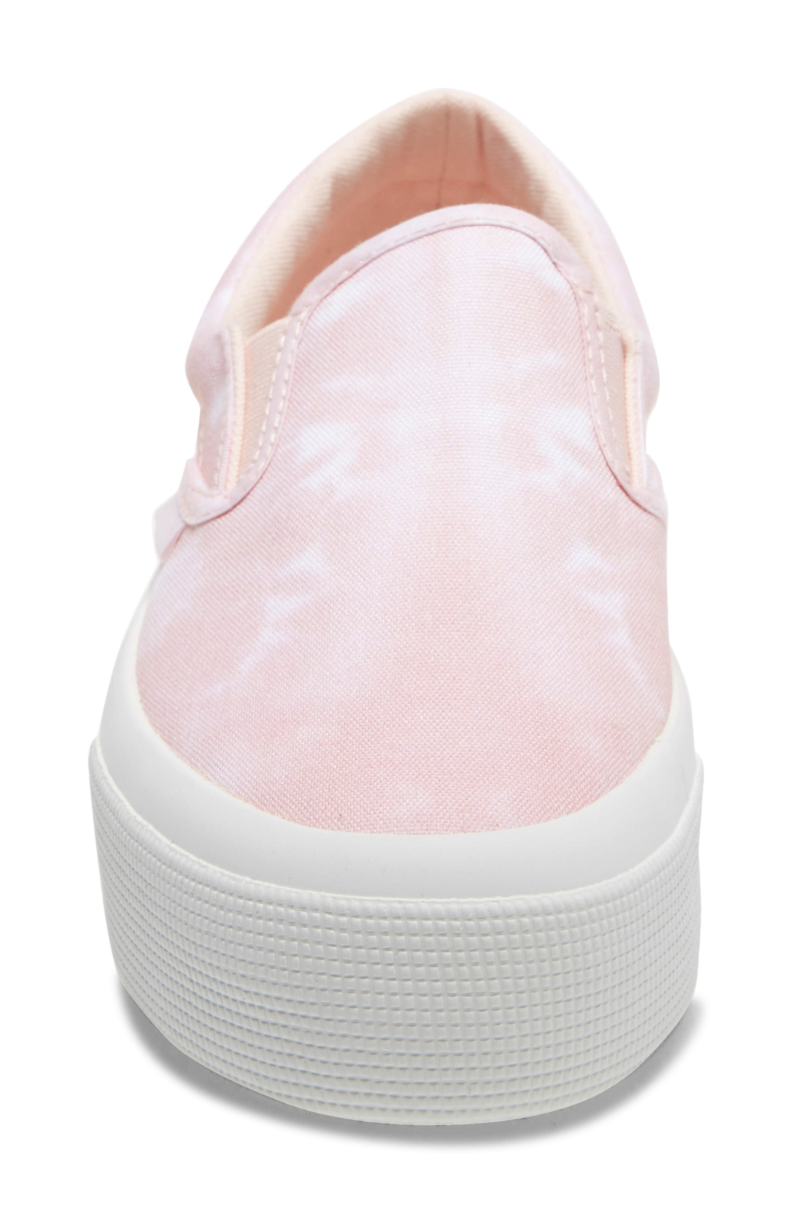 2306 Fancotw Slip-On Platform Sneaker, Alternate, color, LIGHT PINK TIEDYE