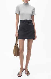 MANGO Belted Minidress