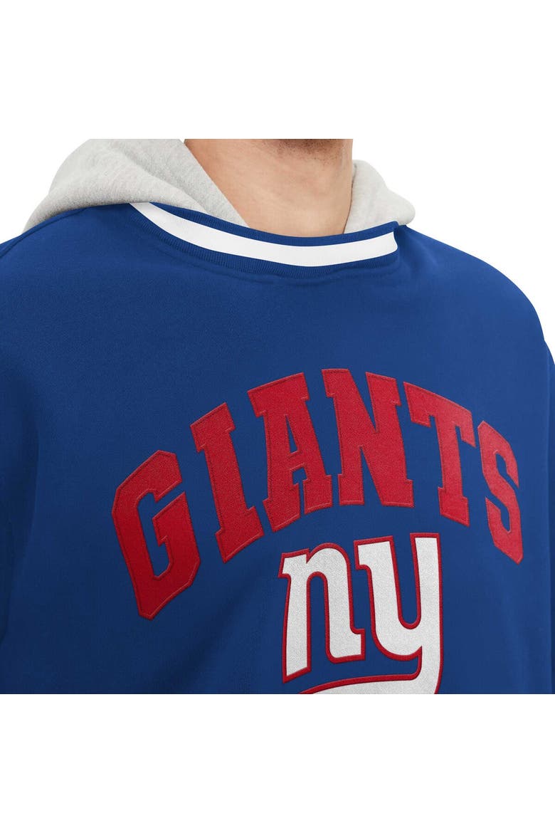 Men's Tommy Hilfiger Royal New York Giants Ivan Fashion Pullover Hoodie, Alternate, color, Royal