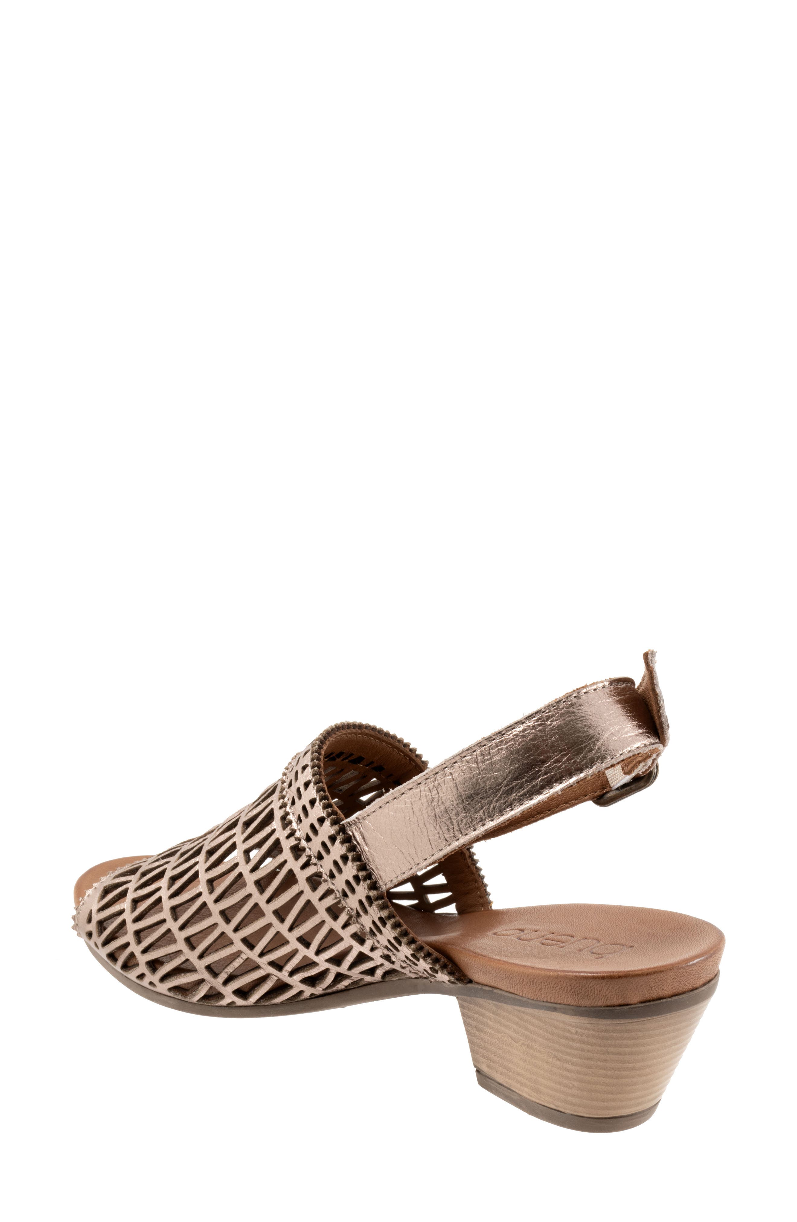 Bueno Lia Slingback Sandal, Alternate, color, Beige Metallic