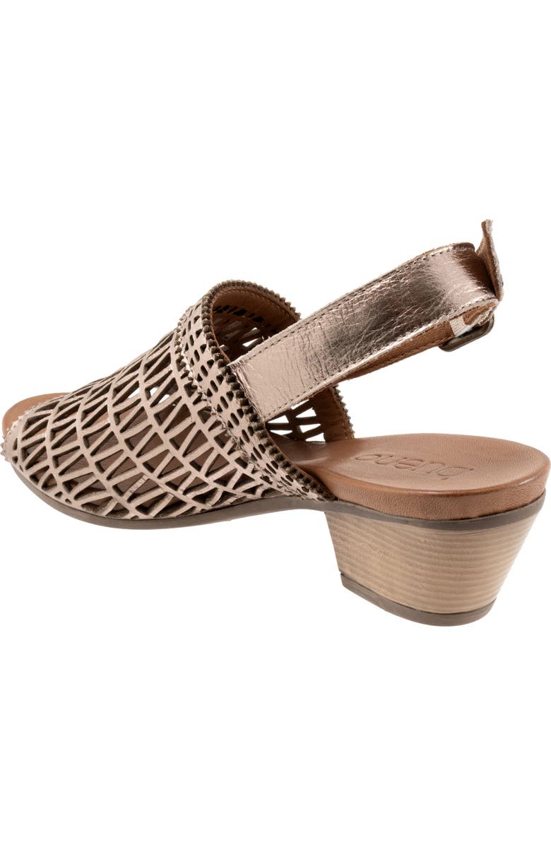 Bueno Lia Slingback Sandal, Alternate, color, Beige Metallic