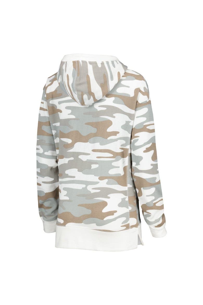 Women's Pressbox Camo Iowa Hawkeyes San Pablo Pullover Hoodie, Alternate, color, Camo