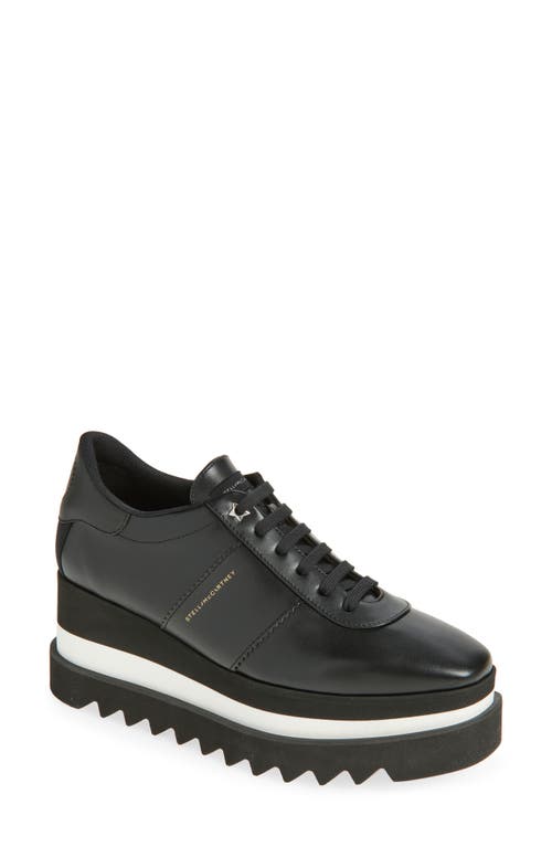 Stella Mccartney Sneakelyse Platform Sneaker In Black