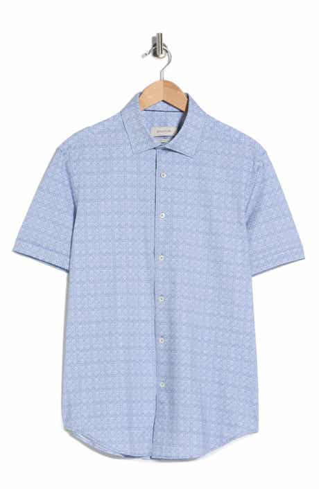Bugatchi Short Sleeve Woven Shirt