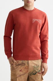 Scotch & Soda Logo Graphic Crewneck Sweatshirt