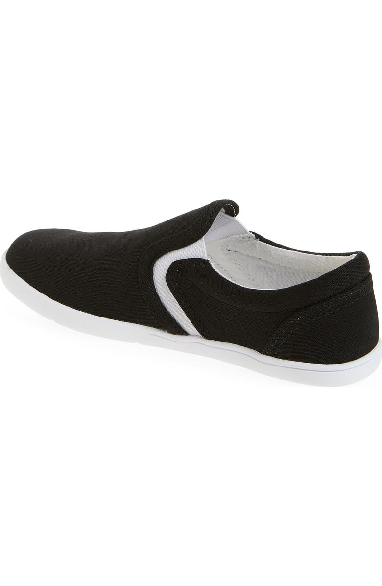 XERO SHOES Dillon Barefoot Slip-On Sneaker, Alternate, color, Black